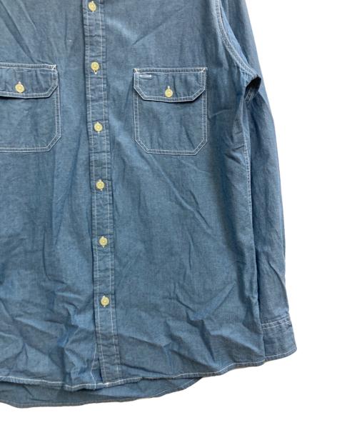 camco（カムコ）CAMCO (カムコ) シャンブレーシャツ ブルー サイズ:XLの古着・服飾アイテム
