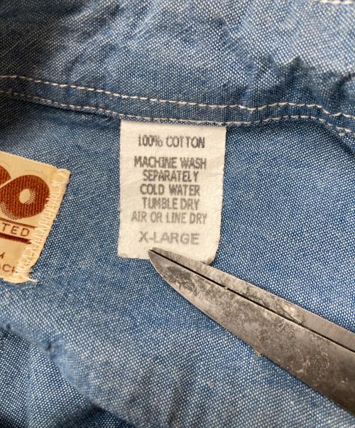 camco（カムコ）CAMCO (カムコ) シャンブレーシャツ ブルー サイズ:XLの古着・服飾アイテム