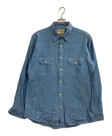 camco（カムコ）の古着「シャンブレーシャツ」｜ブルー