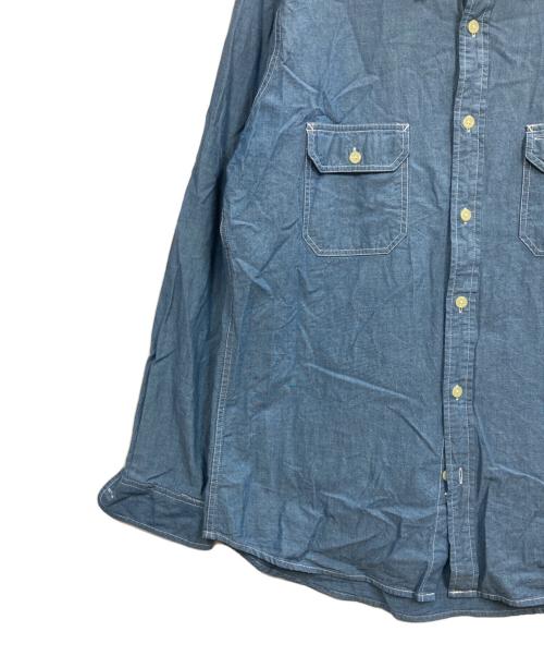 camco（カムコ）CAMCO (カムコ) シャンブレーシャツ ブルー サイズ:XLの古着・服飾アイテム