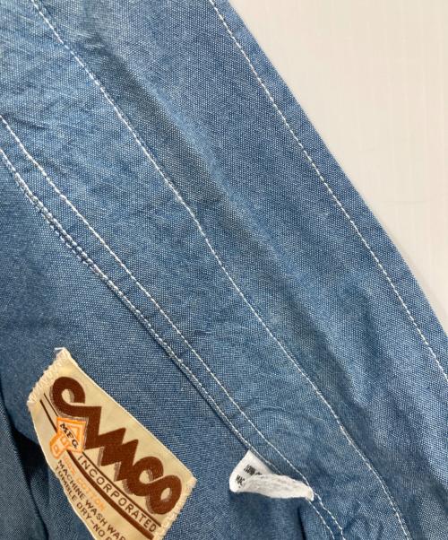 camco（カムコ）CAMCO (カムコ) シャンブレーシャツ ブルー サイズ:XLの古着・服飾アイテム