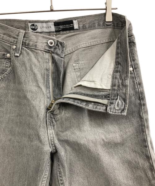 Levi's SILVER TAB（リーバイス シルバータブ）LEVI'S silver tab (リーバイス シルバータブ) LOOSE デニムパンツ グレー サイズ:W33L32の古着・服飾アイテム