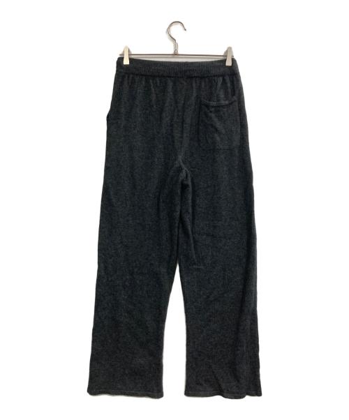 cash&barba（キャッシュ アンド バルバ）cash&barba (キャッシュ アンド バルバ) モンゴリアンカシミヤ ワイドパンツ グレー サイズ:1の古着・服飾アイテム