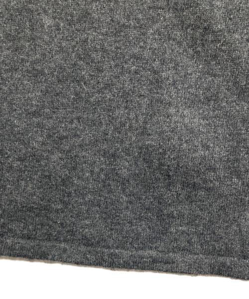 cash&barba（キャッシュ アンド バルバ）cash&barba (キャッシュ アンド バルバ) モンゴリアンカシミヤ ワイドパンツ グレー サイズ:1の古着・服飾アイテム