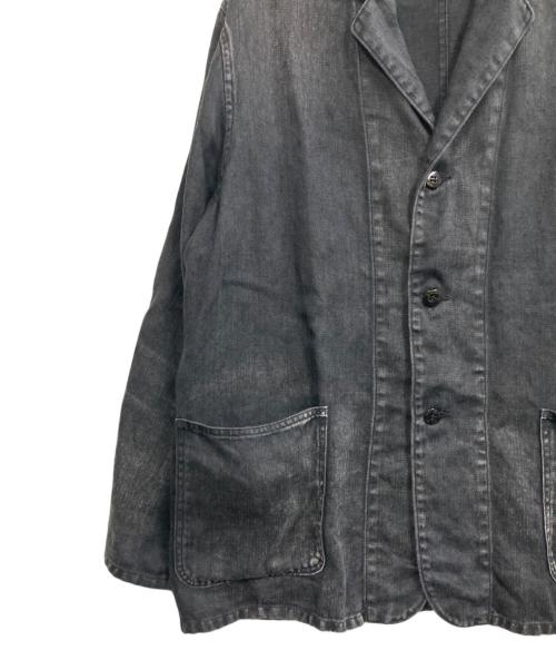 HERILL（ヘリル）HERILL (ヘリル) 26SS HBT Linen Workjacket ブラック サイズ:1の古着・服飾アイテム