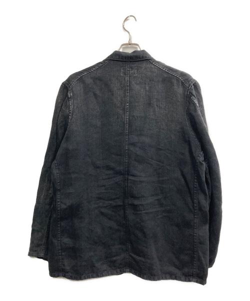 HERILL（ヘリル）HERILL (ヘリル) 26SS HBT Linen Workjacket ブラック サイズ:1の古着・服飾アイテム