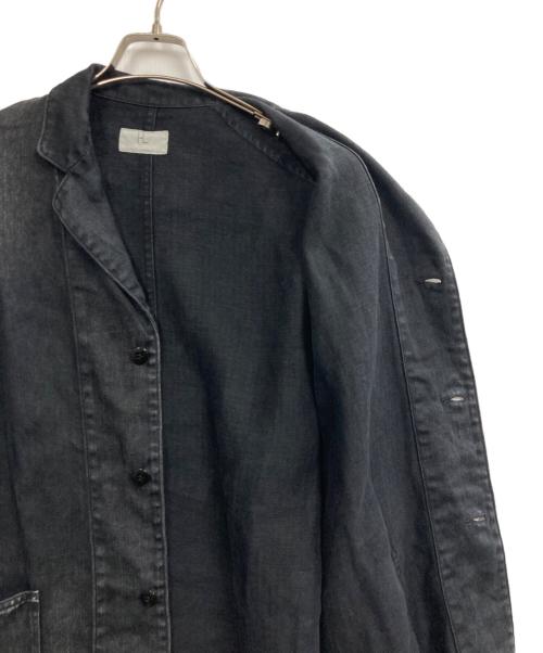 HERILL（ヘリル）HERILL (ヘリル) 26SS HBT Linen Workjacket ブラック サイズ:1の古着・服飾アイテム