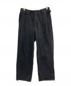 MAATEE&SONSマーティーアンドサンズ）の古着「24SS CHINO TROUSER」｜ブラック