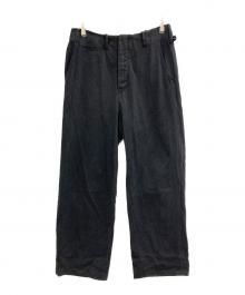 MAATEE&SONS（マーティーアンドサンズ）の古着「24SS CHINO TROUSER」｜ブラック