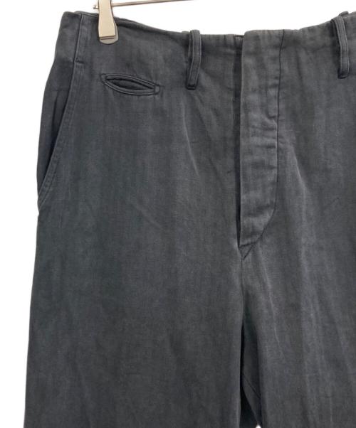 MAATEE&SONS（マーティーアンドサンズ）MAATEE&SONS (マーティーアンドサンズ) 24SS CHINO TROUSER ブラック サイズ:1の古着・服飾アイテム