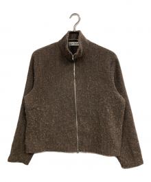 OUR LEGACY（アワーレガシー）の古着「HRUNKEN FULLZIP POLO」｜ブラウン