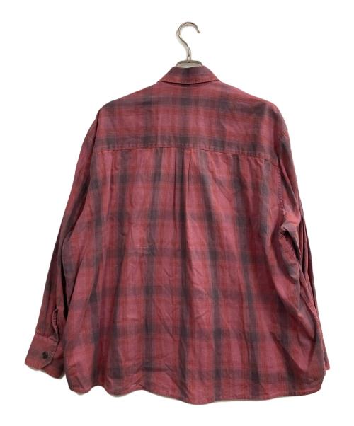 OUR LEGACY（アワーレガシー）OUR LEGACY (アワーレガシー) BORROWED SHIRT ワインレッド サイズ:44の古着・服飾アイテム