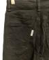中古・古着 Snidel (スナイデル) STYLE UP PANTS フレアデニムパンツ ブラック：7000円