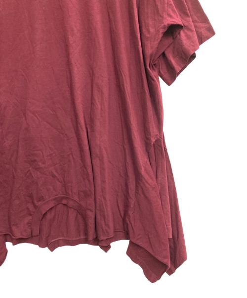 MM6 Maison Margiela（エムエムシックスメゾンマルジェラ）MM6 Maison Margiela (エムエムシックスメゾンマルジェラ) 変形ワンピース レッド サイズ:XSの古着・服飾アイテム