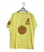 Maison Martin Margielaメゾンマルタンマルジェラ）の古着「デザインTシャツ」｜イエロー