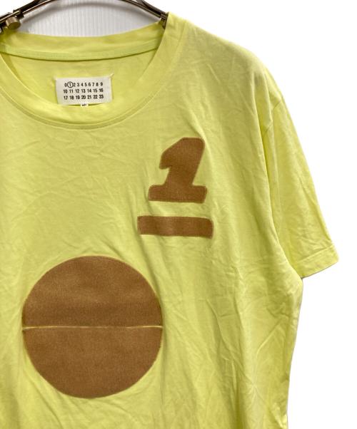 Maison Martin Margiela（メゾンマルタンマルジェラ）Maison Martin Margiela (メゾンマルタンマルジェラ) デザインTシャツ イエロー サイズ:Sの古着・服飾アイテム