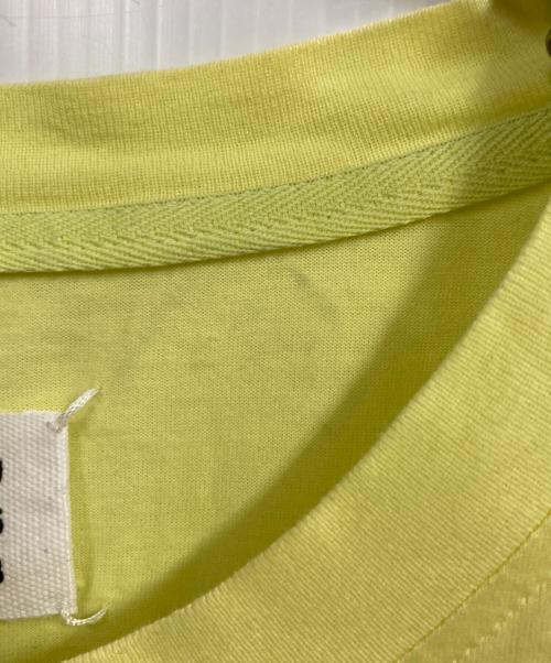 Maison Martin Margiela（メゾンマルタンマルジェラ）Maison Martin Margiela (メゾンマルタンマルジェラ) デザインTシャツ イエロー サイズ:Sの古着・服飾アイテム