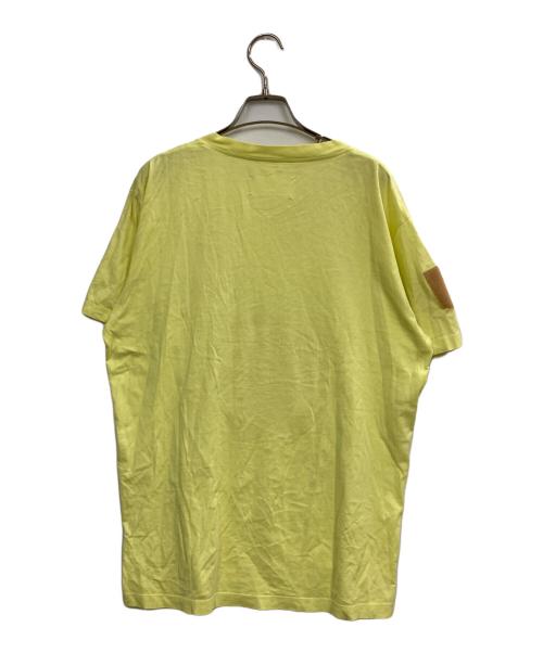 Maison Martin Margiela（メゾンマルタンマルジェラ）Maison Martin Margiela (メゾンマルタンマルジェラ) デザインTシャツ イエロー サイズ:Sの古着・服飾アイテム