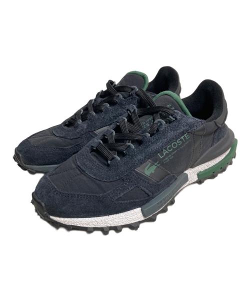 LACOSTE（ラコステ）LACOSTE (ラコステ) メンズ ELITE ACTIVE 1262 SMA ネイビー×グリーン サイズ:UK 7.5の古着・服飾アイテム