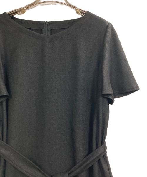 Leilian（レリアン）Leilian (レリアン) 半袖ワンピース ブラック サイズ:11の古着・服飾アイテム