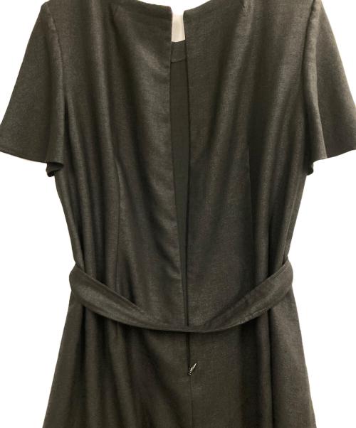 Leilian（レリアン）Leilian (レリアン) 半袖ワンピース ブラック サイズ:11の古着・服飾アイテム