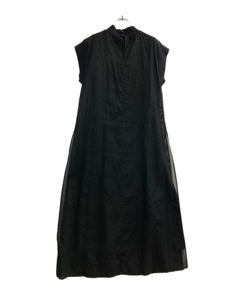 ADORE（アドーア）ADORE (アドーア) シアーレイヤードワンピース ブラック サイズ:36の古着・服飾アイテム