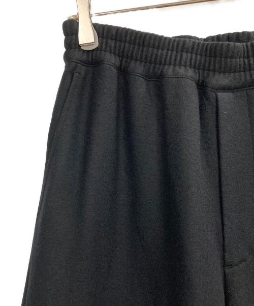 Graphpaper（グラフペーパー）Graphpaper (グラフペーパー) Wool Smooth Flannel Easy Wide Pants ブラック サイズ:1の古着・服飾アイテム