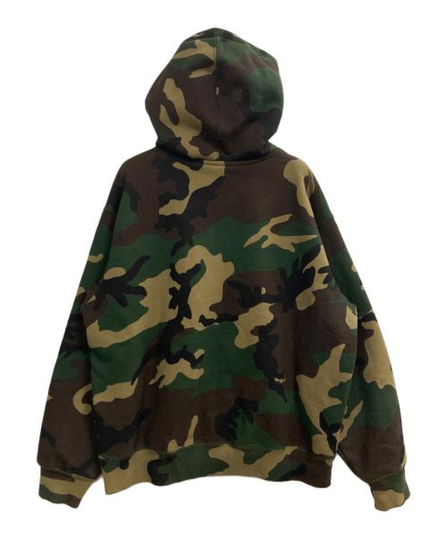 SUPREME（シュプリーム）SUPREME (シュプリーム) 25FW Collegiate Applique Zip Up Hooded Sweatshirt カーキ サイズ:MEDIUMの古着・服飾アイテム