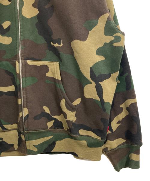 SUPREME（シュプリーム）SUPREME (シュプリーム) 25FW Collegiate Applique Zip Up Hooded Sweatshirt カーキ サイズ:MEDIUMの古着・服飾アイテム