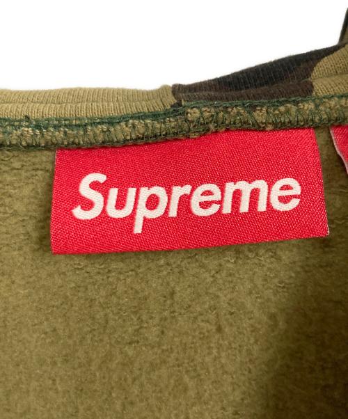 SUPREME（シュプリーム）SUPREME (シュプリーム) 25FW Collegiate Applique Zip Up Hooded Sweatshirt カーキ サイズ:MEDIUMの古着・服飾アイテム