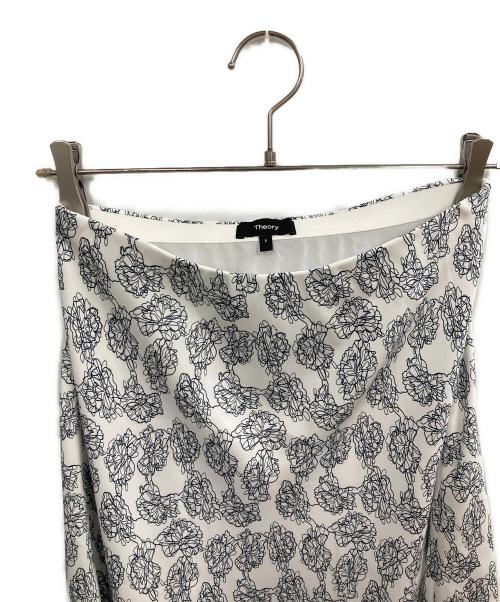 theory（セオリー）theory (セオリー) 25SS BLOSSOM GGT FLUID PO SK ホワイト サイズ:Pの古着・服飾アイテム