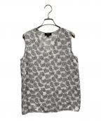 theoryセオリー）の古着「25SS Blossom Ggt Vneck Slit Top」｜ホワイト