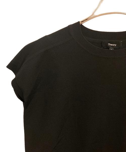 theory（セオリー）theory (セオリー) 26SS Wooster Crepe Knit ブラック サイズ:Sの古着・服飾アイテム