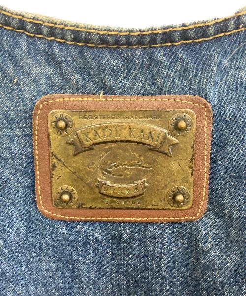 KARL KANI（カールカナイ）KARL KANI (カールカナイ) 90s デニムベスト インディゴ サイズ:Lの古着・服飾アイテム