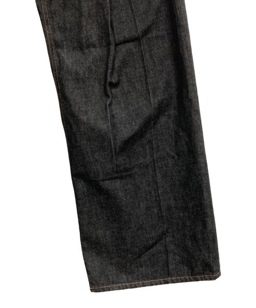 CLANE（クラネ）CLANE (クラネ) suzu コラボデニムワイドパンツ ブラック サイズ:2の古着・服飾アイテム