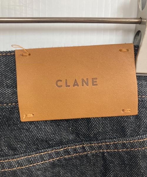 CLANE（クラネ）CLANE (クラネ) suzu コラボデニムワイドパンツ ブラック サイズ:2の古着・服飾アイテム