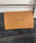 中古・古着 CLANE (クラネ) suzu コラボデニムワイドパンツ ブラック サイズ:2：15000円