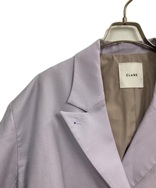CLANE（クラネ）CLANE (クラネ) CROPPED TAILRED JACKET ライラック サイズ:1の古着・服飾アイテム