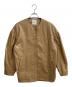 CLANE（クラネ）の古着「VOLUME SLEEVE LEATHER BLOUSON」｜ブラウン