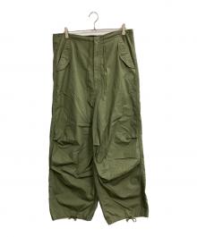 BEAMS BOY（ビームスボーイ）の古着「US ARMY オーバー パンツ」｜カーキ