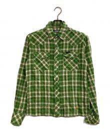 Hysteric Glamour（ヒステリックグラマー）の古着「ウエスタンシャツ」｜グリーン