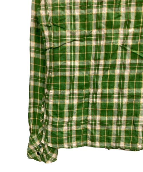 Hysteric Glamour（ヒステリックグラマー）Hysteric Glamour (ヒステリックグラマー) ウエスタンシャツ グリーン サイズ:Sの古着・服飾アイテム