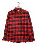 Vivienne Westwood manヴィヴィアン ウェストウッド マン）の古着「FLANNEL CLASSIC SHIRT」｜レッド