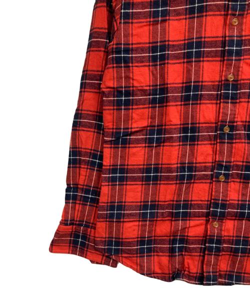 Vivienne Westwood man（ヴィヴィアン ウェストウッド マン）Vivienne Westwood man (ヴィヴィアン ウェストウッド マン) FLANNEL CLASSIC SHIRT レッド サイズ:50の古着・服飾アイテム