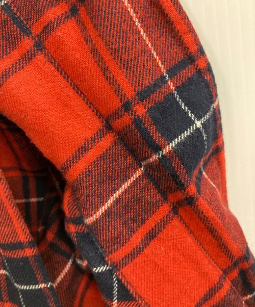 Vivienne Westwood man（ヴィヴィアン ウェストウッド マン）Vivienne Westwood man (ヴィヴィアン ウェストウッド マン) FLANNEL CLASSIC SHIRT レッド サイズ:50の古着・服飾アイテム