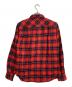 Vivienne Westwood man (ヴィヴィアン ウェストウッド マン) FLANNEL CLASSIC SHIRT レッド サイズ:50：9000円