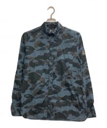 A BATHING APE（アベイシングエイプ）の古着「ボタンダウンシャツ」｜ネイビー
