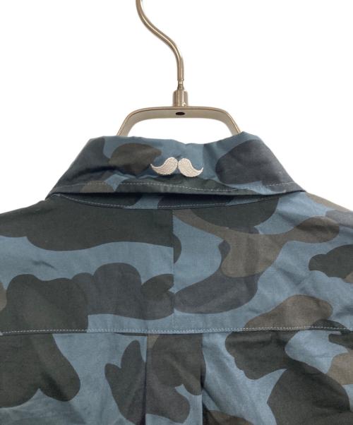 A BATHING APE（アベイシングエイプ）A BATHING APE (アベイシングエイプ) ボタンダウンシャツ ネイビー サイズ:Mの古着・服飾アイテム