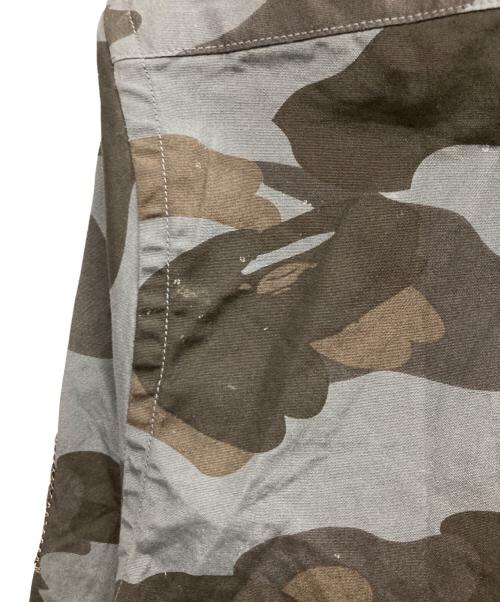 A BATHING APE（アベイシングエイプ）A BATHING APE (アベイシングエイプ) ボタンダウンシャツ ネイビー サイズ:Mの古着・服飾アイテム