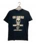 Hysteric Glamour（ヒステリックグラマー）の古着「プリントTシャツ」｜ブラック